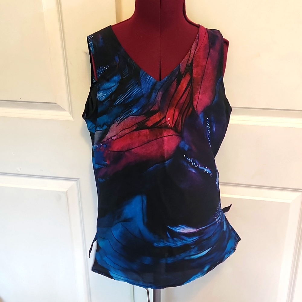 Gorgeous silk tank top S
